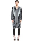 Missoni Cardigan Jacket in Grayanimal Print - Lyst