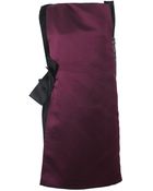 Lanvin One Shoulder Dress with Boning - Lyst