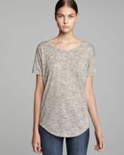 Helmut Lang Helmut Tee Drop Back Meteor - Lyst