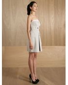 Preen By Thornton Bregazzi Aqua Dress - Lyst
