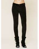 Free People Cord Skinny Jeans - Lyst