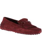 Tod's Tasseled Loafer - Lyst