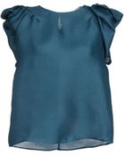 Yves Saint Laurent Rive Gauche Blouse - Lyst