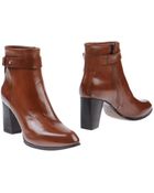 Costume National Ankle Boots - Lyst