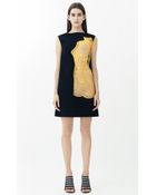 Christopher Kane Body and Crepe Mini Dress - Lyst