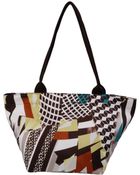 Ffi Fatta Fabbrica Italiana Large Fabric Bag - Lyst