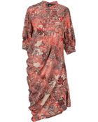 McQ by Alexander McQueen Kneelength Dress - Lyst