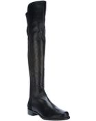 Stuart Weitzman Contrast Knee High Boot - Lyst