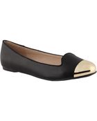 Aldo Elak Metal Toe Cap Ballerina Shoes - Lyst