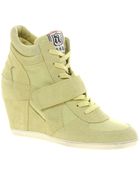 Ash Cool Wedge Hi Top Trainer Shoes - Lyst