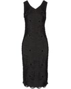 Emporio Armani Kneelength Dress - Lyst