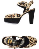 Ernesto Esposito Platform Sandals - Lyst