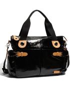 Storksak Kate Patent Diaper Bag - Lyst