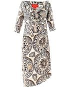 Vivienne Westwood Red Label Pan-Print Drape Dress - Lyst