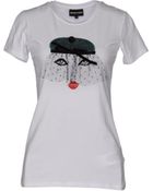 Emporio Armani Short Sleeve T-Shirt - Lyst
