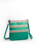 Kate Spade Cora Twill Leather Crossbody Bag - Lyst