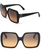 Tory Burch Modern Oversized Square Sunglasses - Lyst
