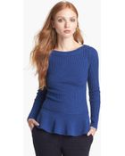 Tory Burch Ramona Merino Wool Sweater - Lyst