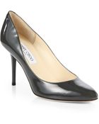 Jimmy Choo Gilbert Patent Leather Pumps - Lyst