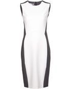 Narciso Rodriguez Woven Panel Dress - Lyst