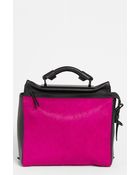 3.1 Phillip Lim Ryder Small Calf Hair Leather Satchel - Lyst