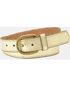 Fossil Beaded Leather Belt - Lyst
