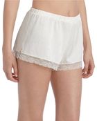 Jessica Simpson Satin Pajama Shorts - Lyst