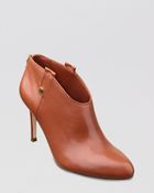 Ivanka Trump Ankle Booties Juno Mid Heel - Lyst
