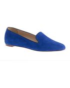 J.Crew Darby Suede Loafers - Lyst