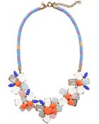 J.Crew Stone Mix Necklace - Lyst