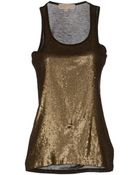 MICHAEL Michael Kors Top - Lyst