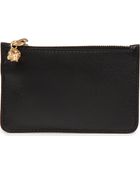 Alexander McQueen Skull Leather Key Pouch - Lyst