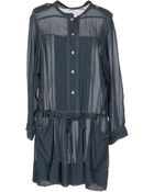 Etoile Isabel Marant Short Dress - Lyst