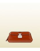Gucci Lady Lock Leaather Clutch - Lyst