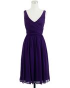 J.Crew Petite Heidi Dress In Silk Chiffon - Lyst