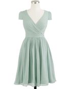 J.Crew Petite Mirabelle Dress In Silk Chiffon - Lyst