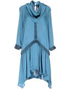 Just Cavalli Short Dress - Lyst