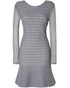 Missoni Wool-blend Knit Dress - Lyst