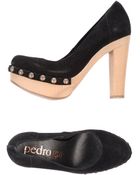 Pedro Garcia Platform Pumps - Lyst