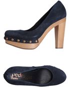 Pedro Garcia Platform Pumps - Lyst