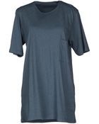 Christophe Lemaire Short-Sleeves Cotton Jersey T-Shirt - Lyst