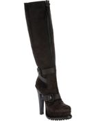 Gianmarco Lorenzi Buckle Boot - Lyst