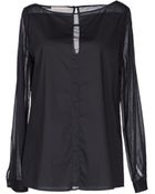 Stefanel Blouse - Lyst