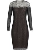 Akris Pebblestone Embroidered Lace Dress - Lyst