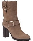 Jimmy Choo Shearling Boot - Lyst