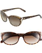Kate Spade Phyllis 52mm Sunglasses - Lyst