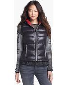 London Fog Hooded Packable Down Vest - Lyst