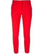 Mauro Grifoni Cropped Trouser - Lyst