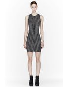 Gareth Pugh Black Striped Short Dress - Lyst