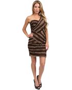 Sue Wong Short Dress - Lyst